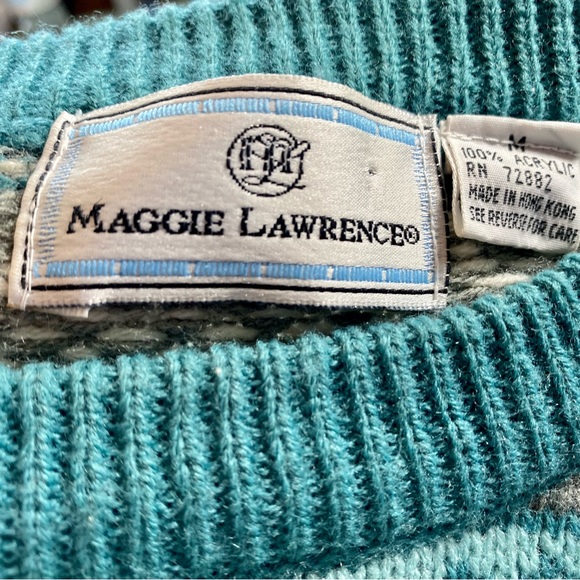 Vintage Fair Isle Fairy Kai Medium Embroidered Sweater - Picture 4 of 5